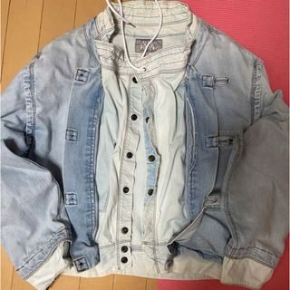 VAULTROOM DENIM OVERSHIRT / BLUEの通販｜ラクマ