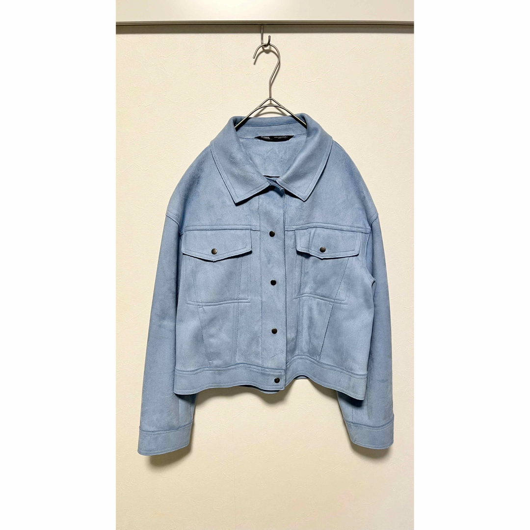 ZARA - ZARA フェイクスエードジャケットの通販 by D Shop ZARA - ZARA フェイクスエードジャケットの通販 by D Shop