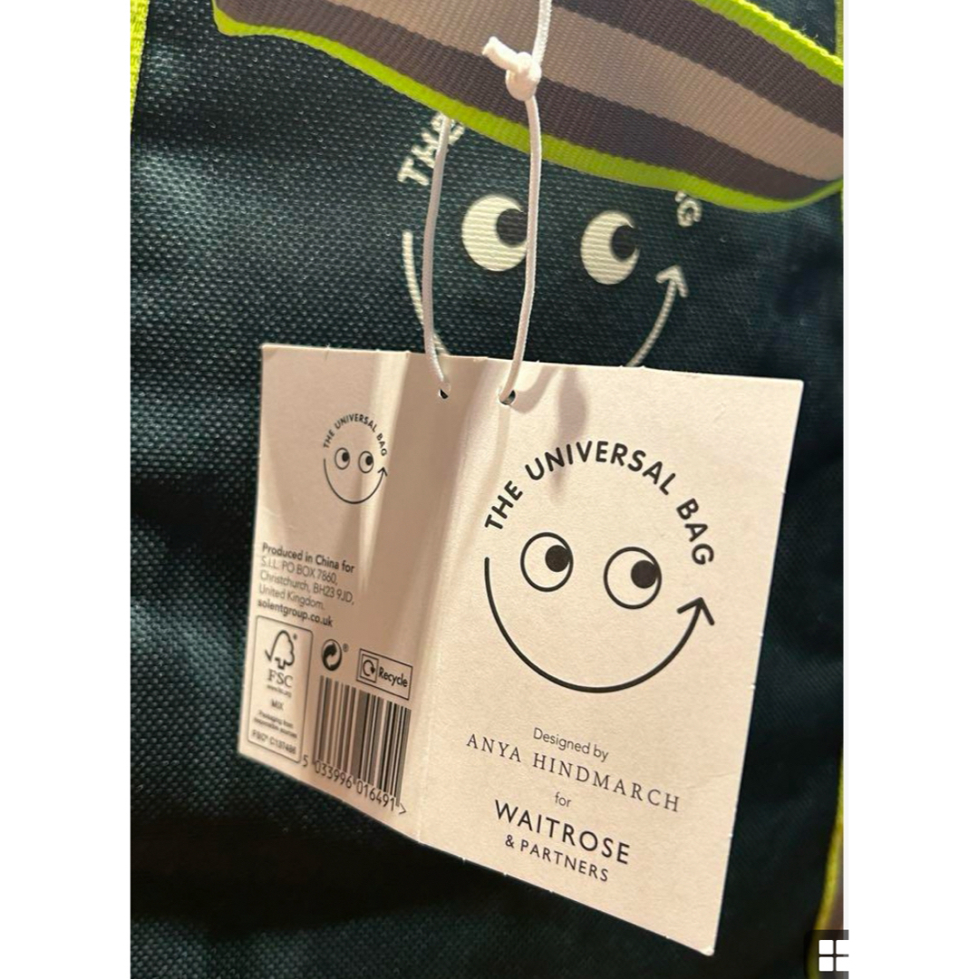 ANYA HINDMARCH(アニヤハインドマーチ)の【イギリス限定品・未使用】アニヤハインドマーチ × ウェイトローズ エコバッグ レディースのバッグ(トートバッグ)の商品写真