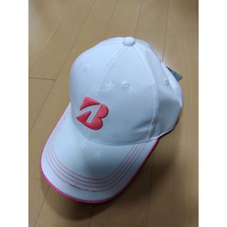 ブリヂストン(BRIDGESTONE)の【新品】ブリヂストン キャップ ホワイト(ウエア)