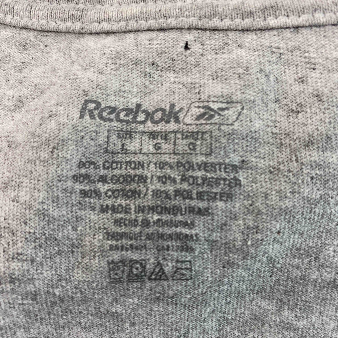 Reebok(リーボック)のReebok メンズ リーボック Tシャツ半袖 グレー ゴロプリント メンズのトップス(Tシャツ/カットソー(半袖/袖なし))の商品写真