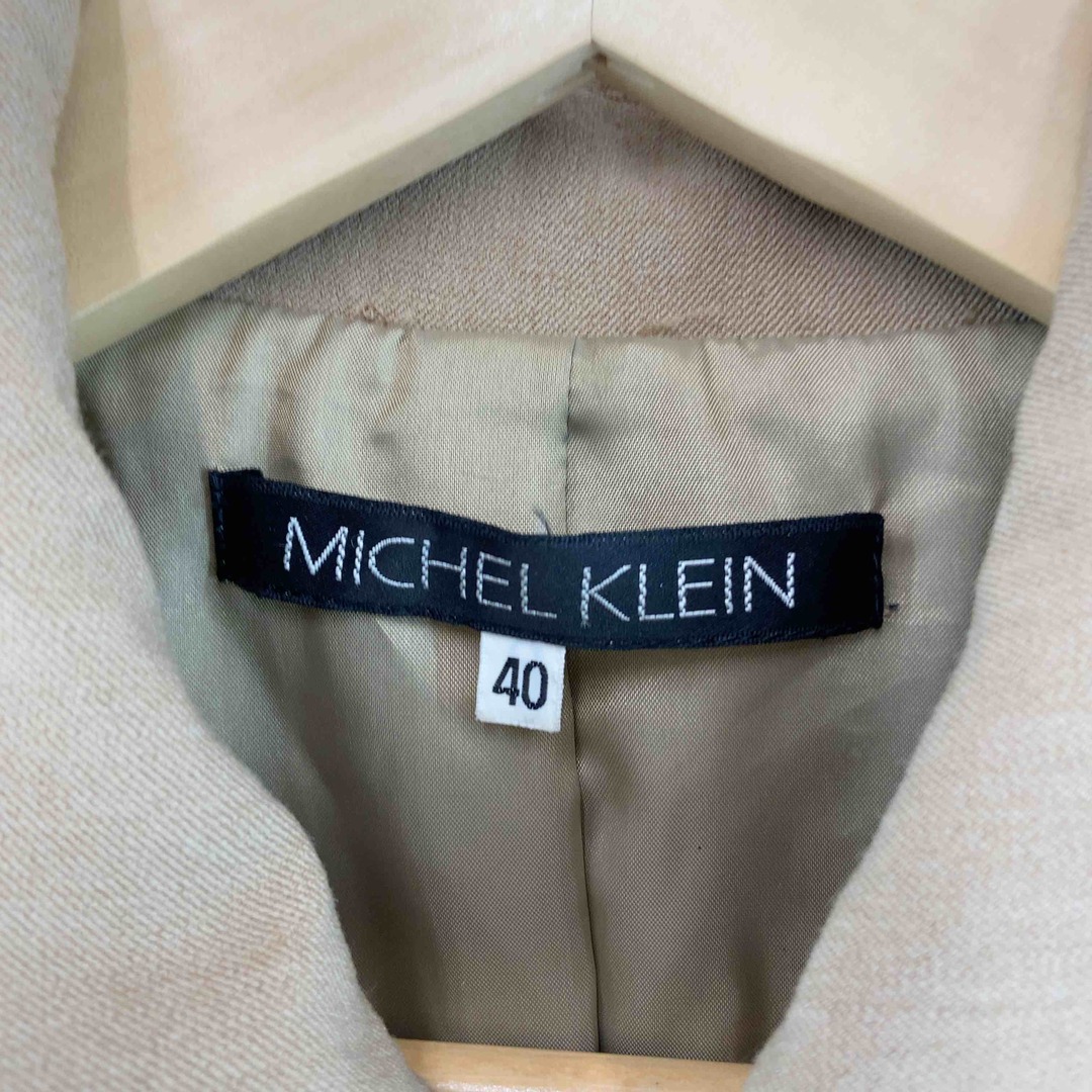 MICHEL KLEIN(ミッシェルクラン)のMICHEL KLEIN レディース ミッシェルクラン　ステンカラー セットアップ　ひざ丈スカート レディースのフォーマル/ドレス(スーツ)の商品写真