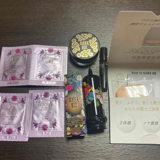 ANNA SUI 下地、リップ、ルースパウダー　香水セット