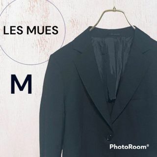 アオキ(AOKI)の【LES MUES】スーツジャケット AOKI 就活 ブラック M(テーラードジャケット)