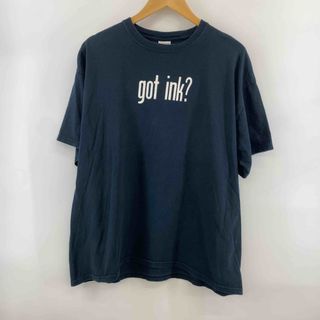 ギルタン(GILDAN)のGILDAN ギルダン メンズ  プリント Tシャツ 半袖 黒(Tシャツ/カットソー(半袖/袖なし))