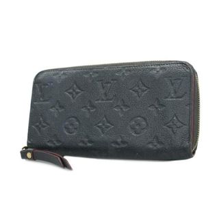 ルイヴィトン(LOUIS VUITTON)の【4fd4083】ルイヴィトン 長財布/モノグラム・アンプラント/ジッピーウォレット/M62121/マリーヌルージュ【中古】レディース(財布)