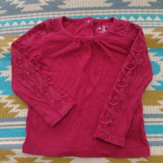 ベビーギャップ(babyGAP)のキッズ長袖100　　babyGAP レース(Tシャツ/カットソー)