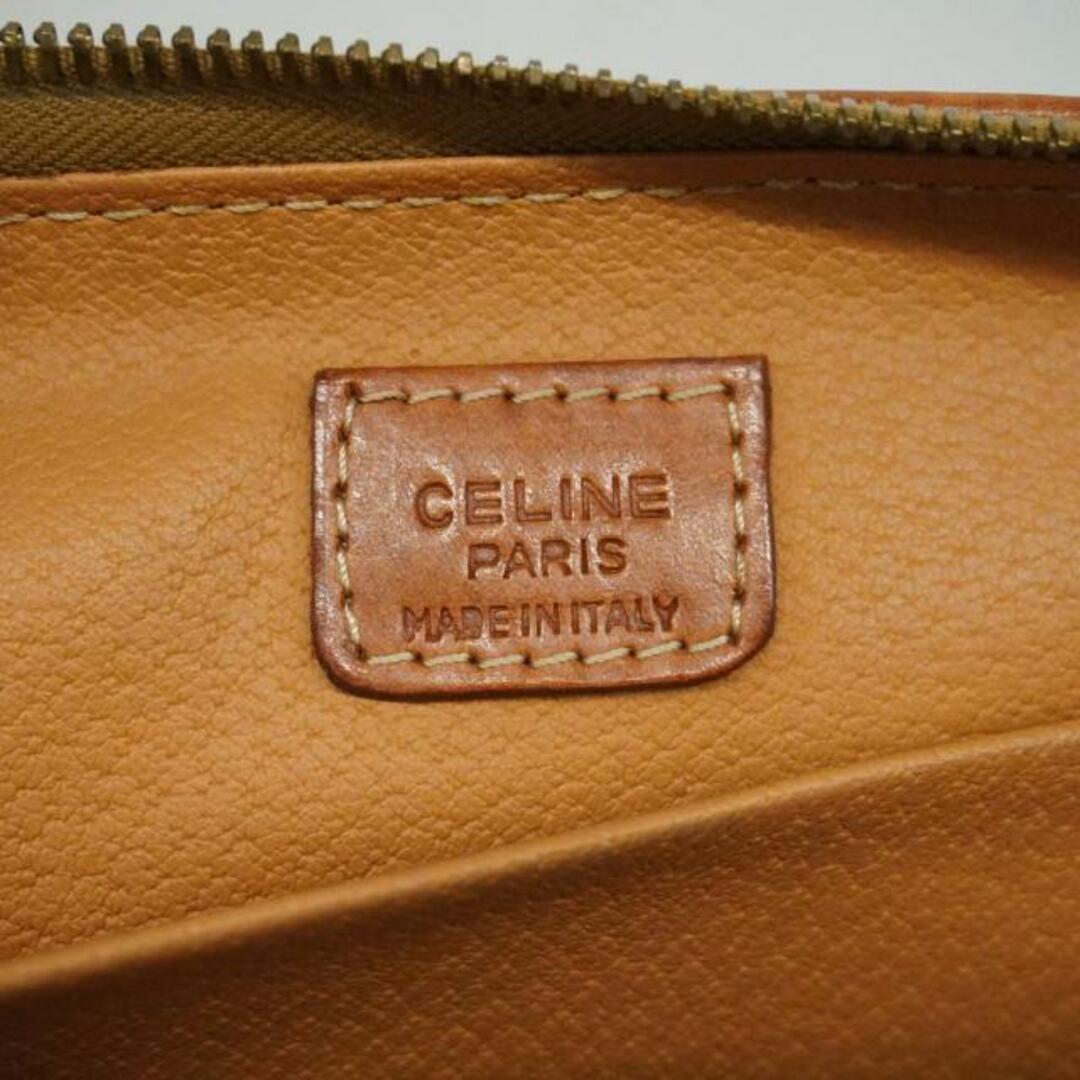 celine(セリーヌ)の★SALE 【4fd4095】セリーヌ ポーチ/マカダム/PVC/レザー/ブラウン/ゴールド金具 【中古】 レディース レディースのファッション小物(ポーチ)の商品写真