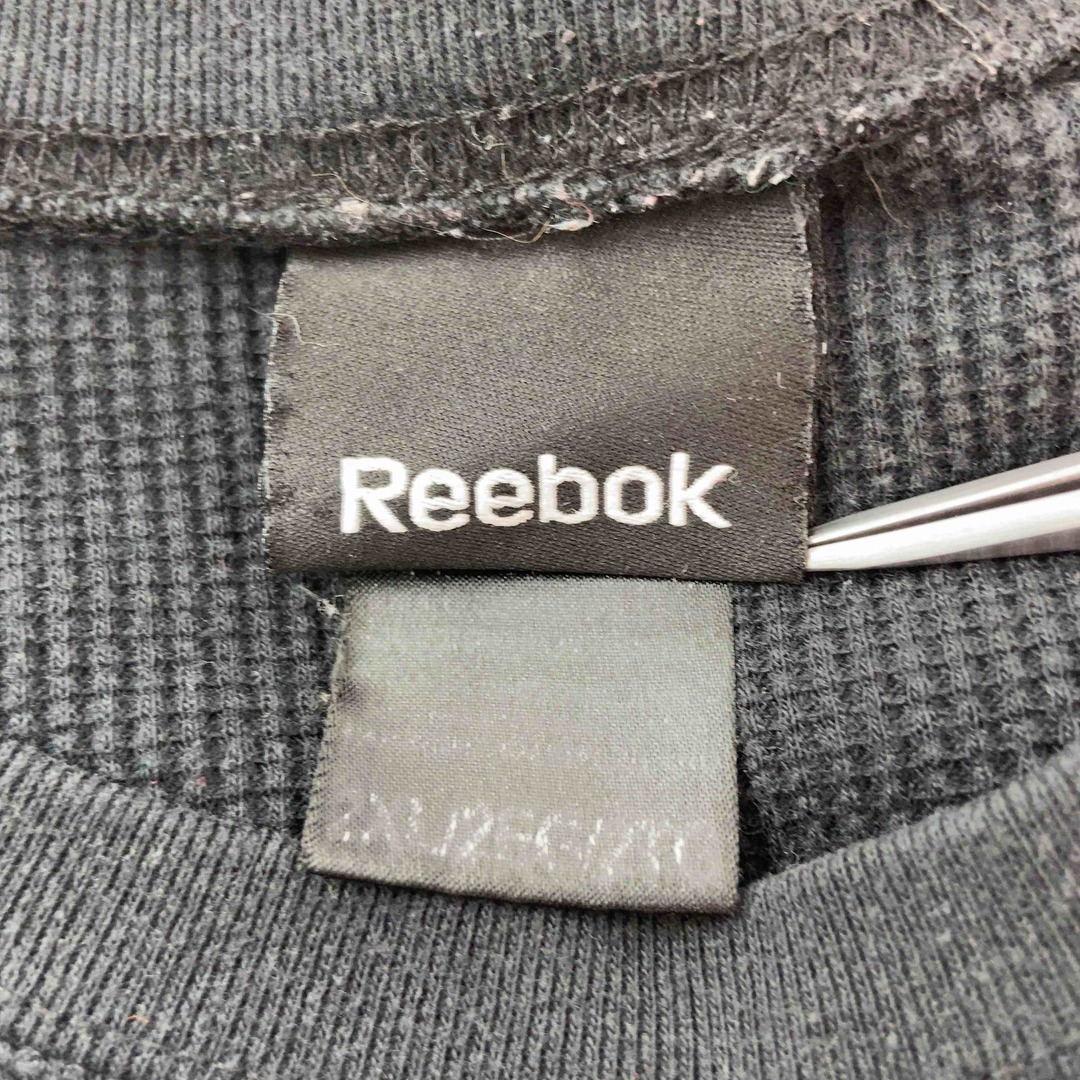 Reebok(リーボック)のReebok メンズ リーボック　プリント Tシャツ　ロンT　長袖　黒 メンズのトップス(Tシャツ/カットソー(七分/長袖))の商品写真