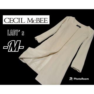 CECIL McBEE - レディースM◇CECIL MC BEE◇ノーカラーコート