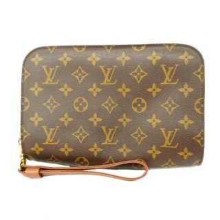 ルイヴィトン(LOUIS VUITTON)の【4fd4217】ルイヴィトン クラッチバッグ/モノグラム/オルセー/M51790/ブラウン【中古】メンズ/レディース/ユニセックス(セカンドバッグ/クラッチバッグ)