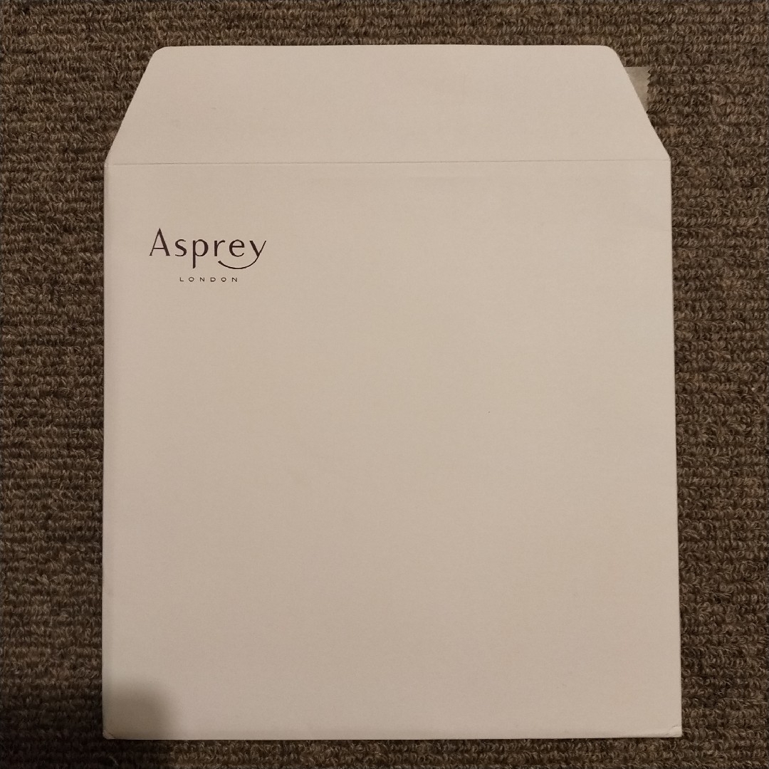 Asprey（アスプレイ）封筒 エンタメ/ホビーのコレクション(ノベルティグッズ)の商品写真