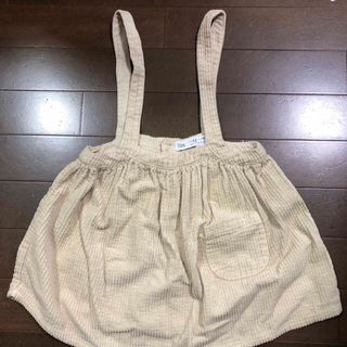 ザラキッズ(ZARA KIDS)のZARA コーデュロイジャンパースカート(スカート)