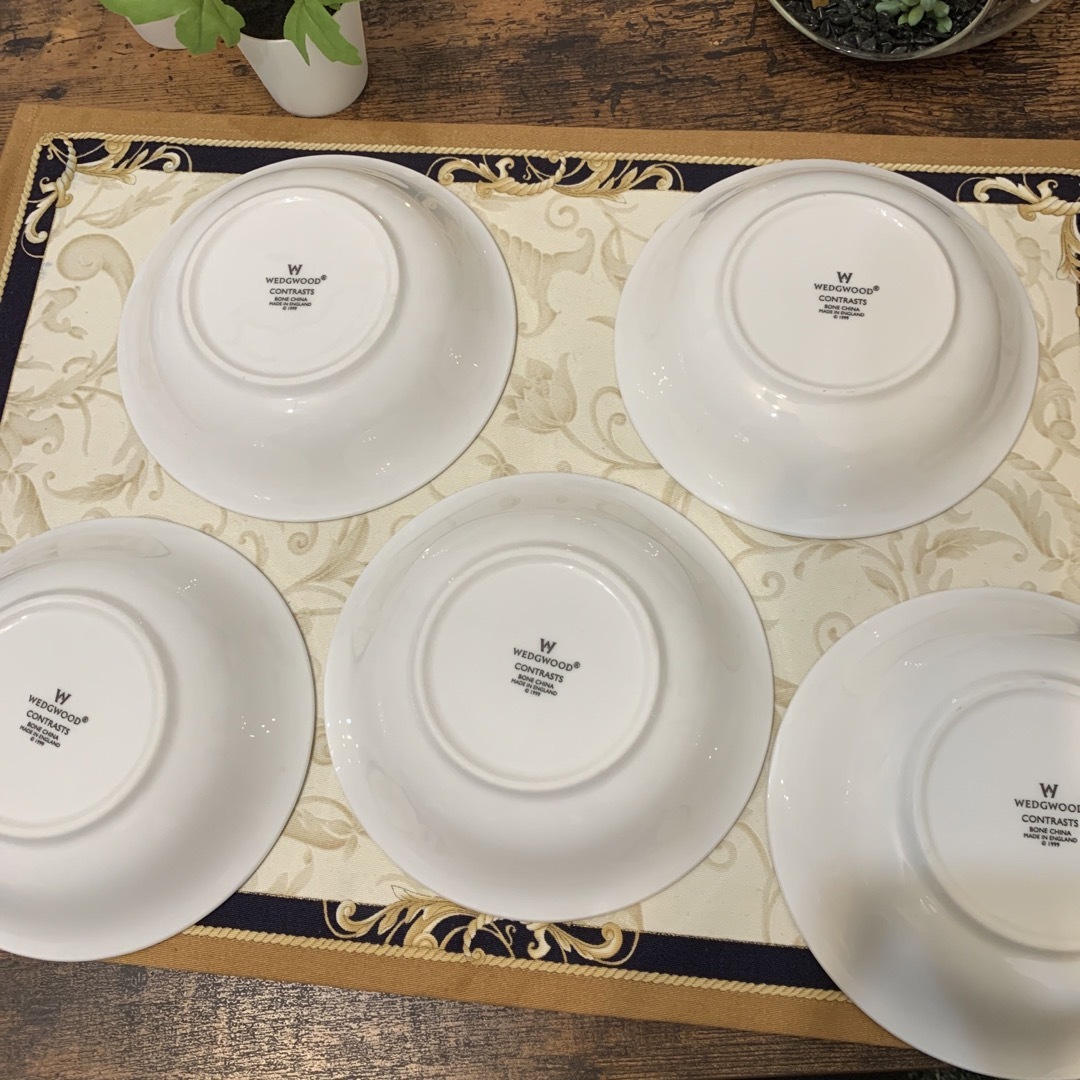 WEDGWOOD - 未使用 ウェッジウッド ユーランダー コントラスト WEDGWOOD - 未使用 ウェッジウッド ユーランダー コントラスト