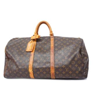 ルイヴィトン(LOUIS VUITTON)の【4fd4405】ルイヴィトン ボストンバッグ/モノグラム/キーポル55/M41424/ブラウン【中古】メンズ/レディース/ユニセックス(ボストンバッグ)