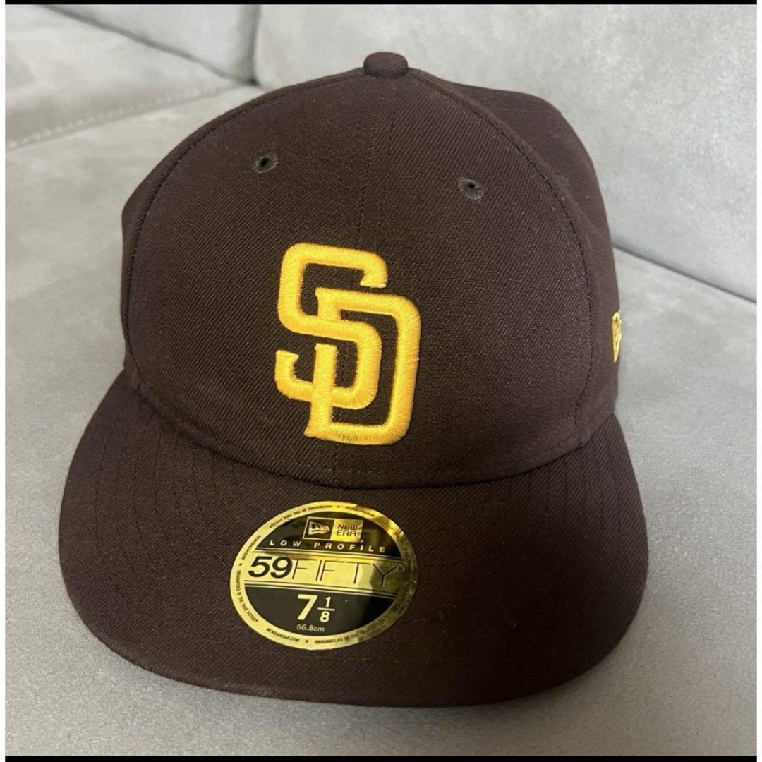 MLB(メジャーリーグベースボール)の【newera】59 Fifty  San Diego Padres キャップ メンズの帽子(キャップ)の商品写真