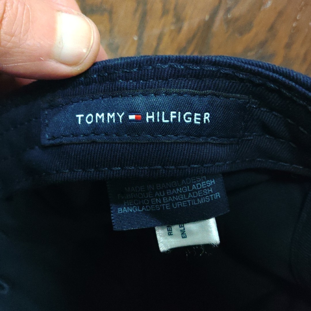 TOMMY HILFIGER(トミーヒルフィガー)のTOMMY HILFIGER　キャップ　ネイビー メンズの帽子(キャップ)の商品写真