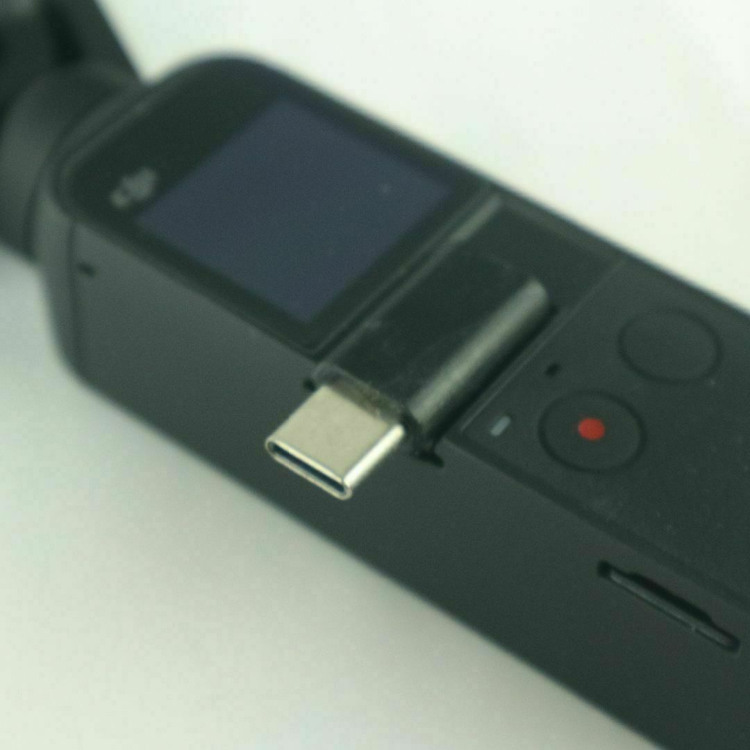 DJI OSMO Pocket　/　Pocket2　USB-C用アダプタ(黒) スマホ/家電/カメラのカメラ(ビデオカメラ)の商品写真