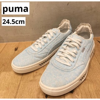 プーマ(PUMA)のpuma プーマ カリ－0 プール CC ライトブルー  24.5cm(スニーカー)