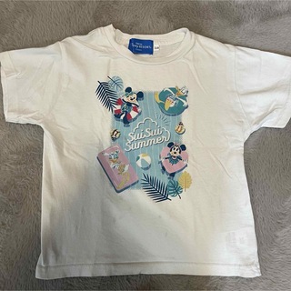 ディズニー(Disney)のdisney スイスイサマー Tシャツ 110サイズ 難あり(Tシャツ/カットソー)