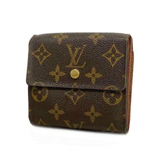 ルイヴィトン(LOUIS VUITTON)の★SALE 【4fd4347】ルイヴィトン 三つ折り財布/モノグラム/ポルトフォイユ エリーズ/M61654/ブラウン【中古】メンズ/レディース/ユニセックス(財布)