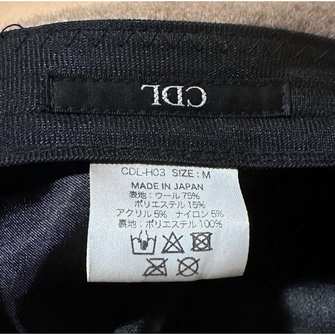 CDL × ADDITION ADELAIDE WOOL CASQUETTE メンズの帽子(キャスケット)の商品写真