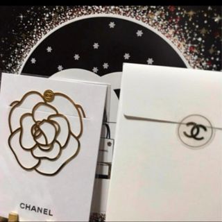 シャネル(CHANEL)のCHANEL カメリア　ブックマーク　ノベルティ(ノベルティグッズ)