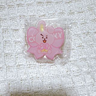 ビーティーイシビル(BT21)のBT21 カプセルアクリルバッジ　ガチャ　COOKY(バッジ/ピンバッジ)