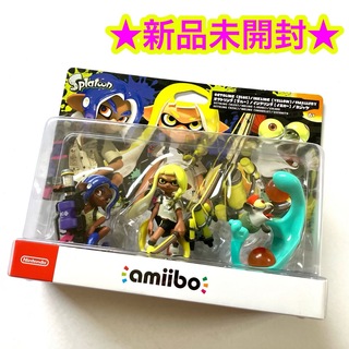 ニンテンドースイッチ(Nintendo Switch)の【新品】amiibo アミーボ スプラトゥーン3 トリプルセット(ゲームキャラクター)