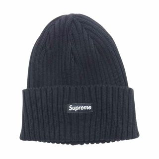 シュプリーム(Supreme)のSupreme シュプリーム ニットキャップ 19SS overdyed beanie 後染め リブ コットン ワッチキャップ ニットキャップ ブラック系【中古】(その他)