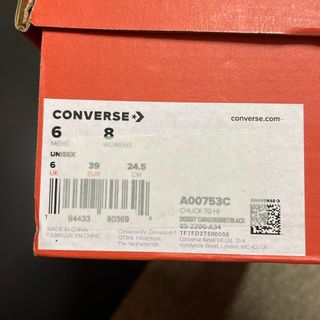 コンバース(CONVERSE)のコンバース　24.5cm チャックテイラー(スニーカー)