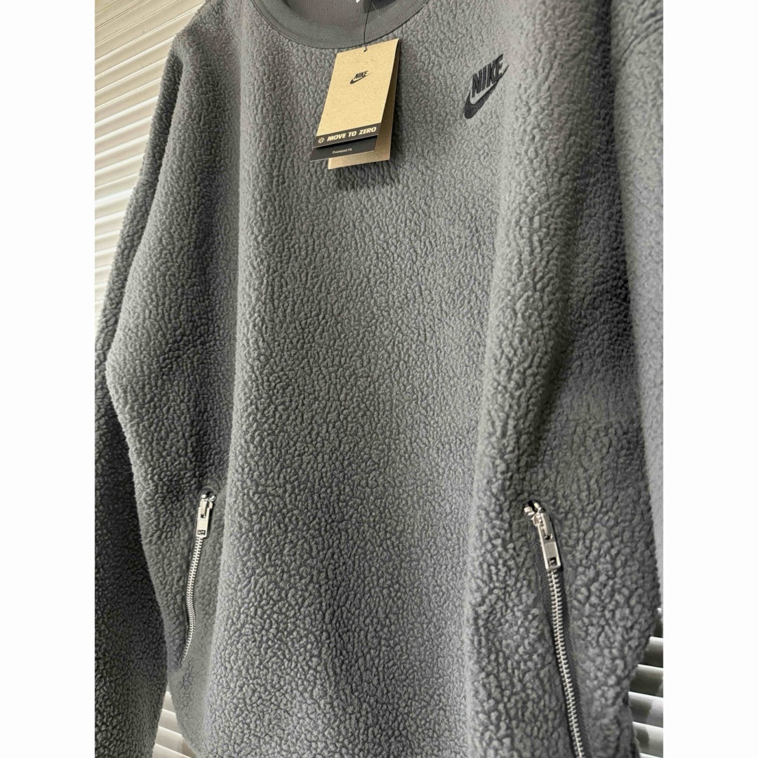 NIKE(ナイキ)の新品★ナイキ★NIKE★ウィンタライズド★トレーナー★フリース★ボアジャケット メンズのジャケット/アウター(ブルゾン)の商品写真