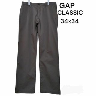 ギャップ(GAP)のGAP　CLASSIC　ギャップ　34×34　コットンパンツ　チノパンツ　古着(チノパン)