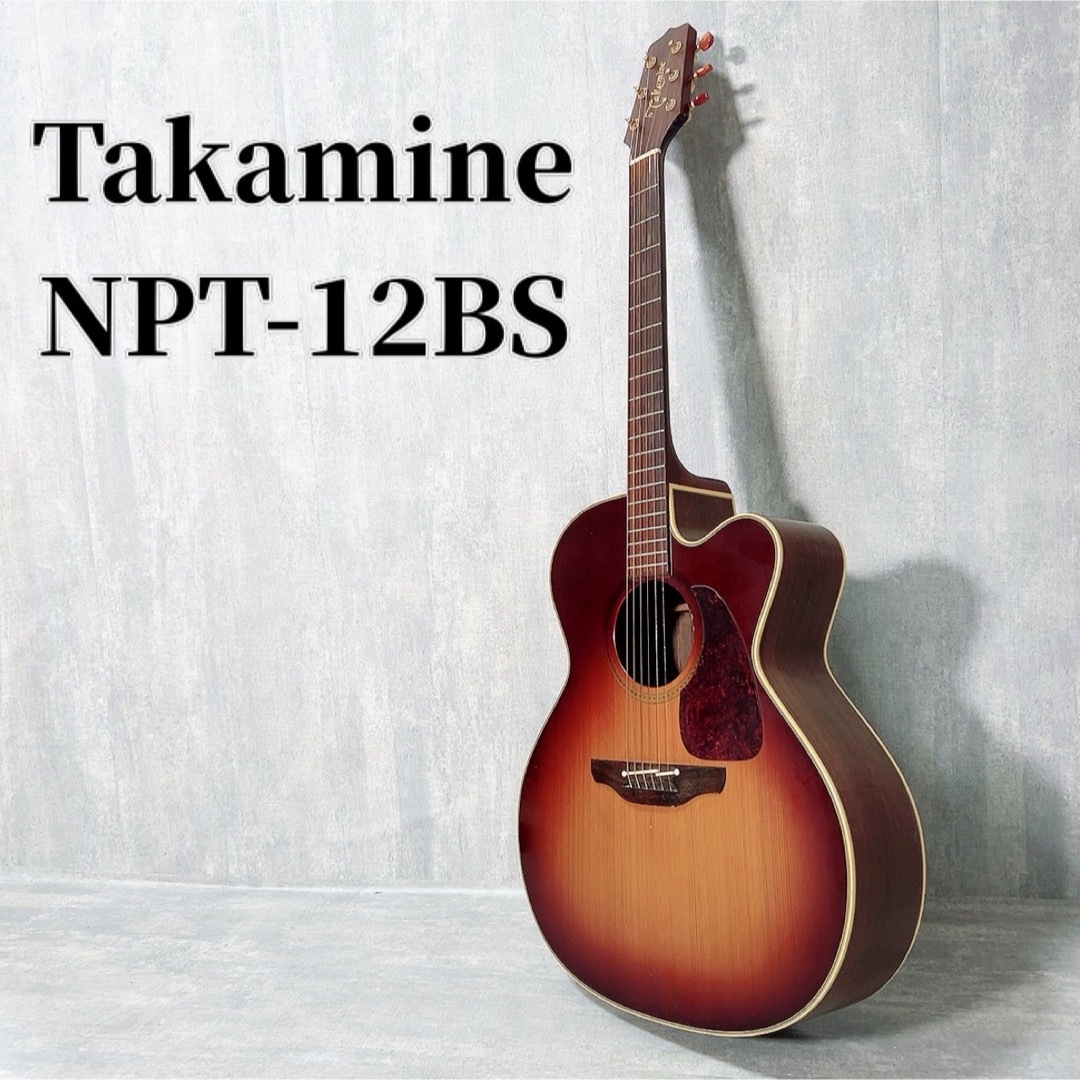 Takamine(タカミネ)の【専用】kuntoku0909様Takamine NPT-012BS エレアコ  楽器のギター(アコースティックギター)の商品写真