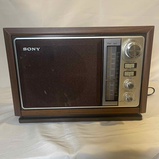 ソニー(SONY)の中古品　SONY ICF-9740 AM/FM アナログラジオ(ラジオ)