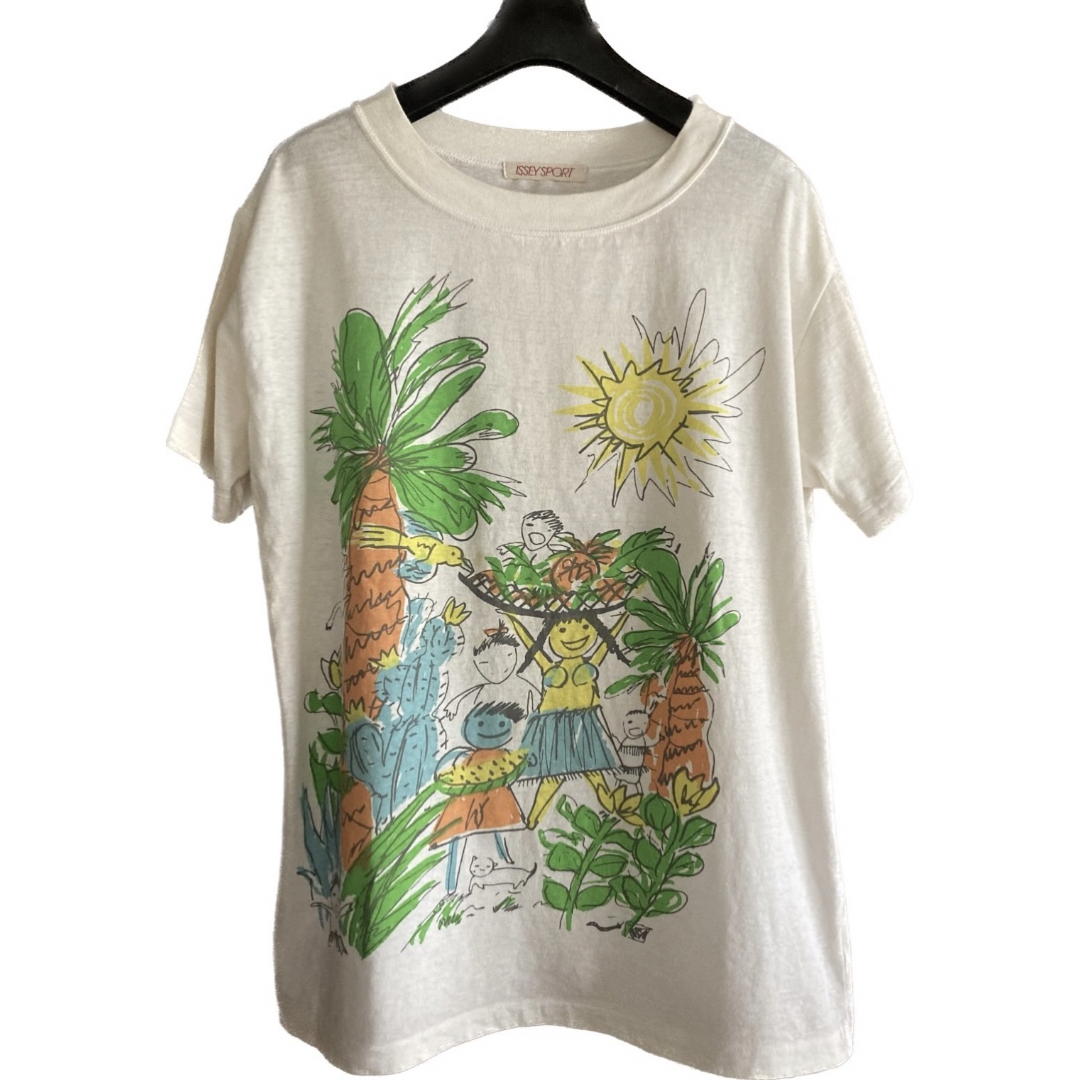 ISSEY MIYAKE(イッセイミヤケ)のイッセイミヤケTシャツイッセイスポーツマンガ レディースのトップス(Tシャツ(半袖/袖なし))の商品写真