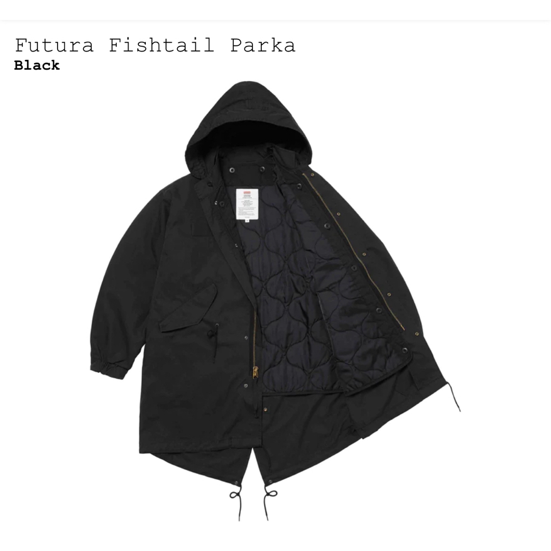 Supreme(シュプリーム)の【XL】 Futura Fishtail Parka フューチュラフィッシュ メンズのジャケット/アウター(モッズコート)の商品写真