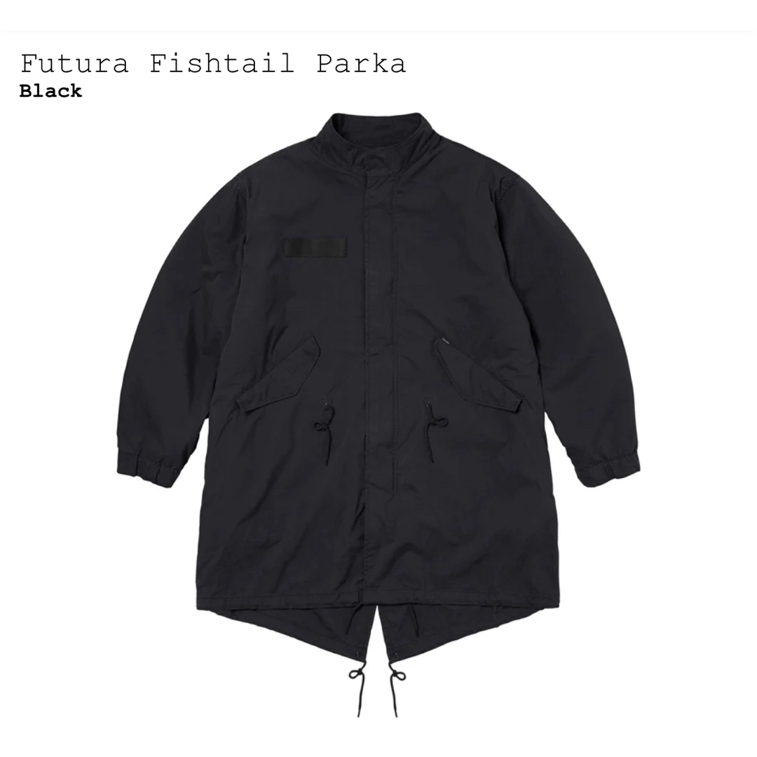 Supreme(シュプリーム)の【XL】 Futura Fishtail Parka フューチュラフィッシュ メンズのジャケット/アウター(モッズコート)の商品写真