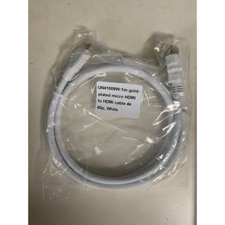 1m micro HDMI to HDMI cable 4k(映像用ケーブル)