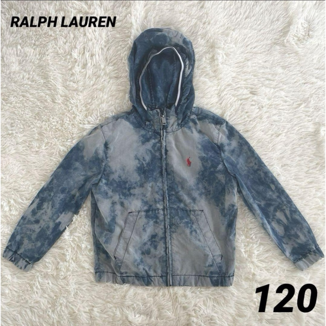 POLO RALPH LAUREN(ポロラルフローレン)のRALPH LAUREN デニム　ウィンドブレーカー キッズ/ベビー/マタニティのキッズ服男の子用(90cm~)(ジャケット/上着)の商品写真