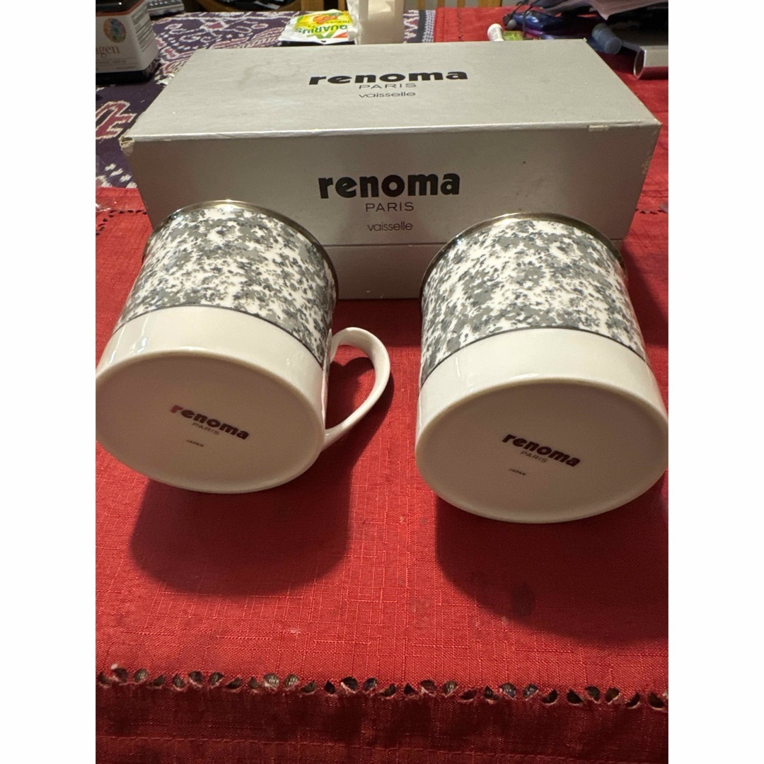 RENOMA(レノマ)のrenoma PARIS vaisselle ペアマグ インテリア/住まい/日用品のキッチン/食器(グラス/カップ)の商品写真