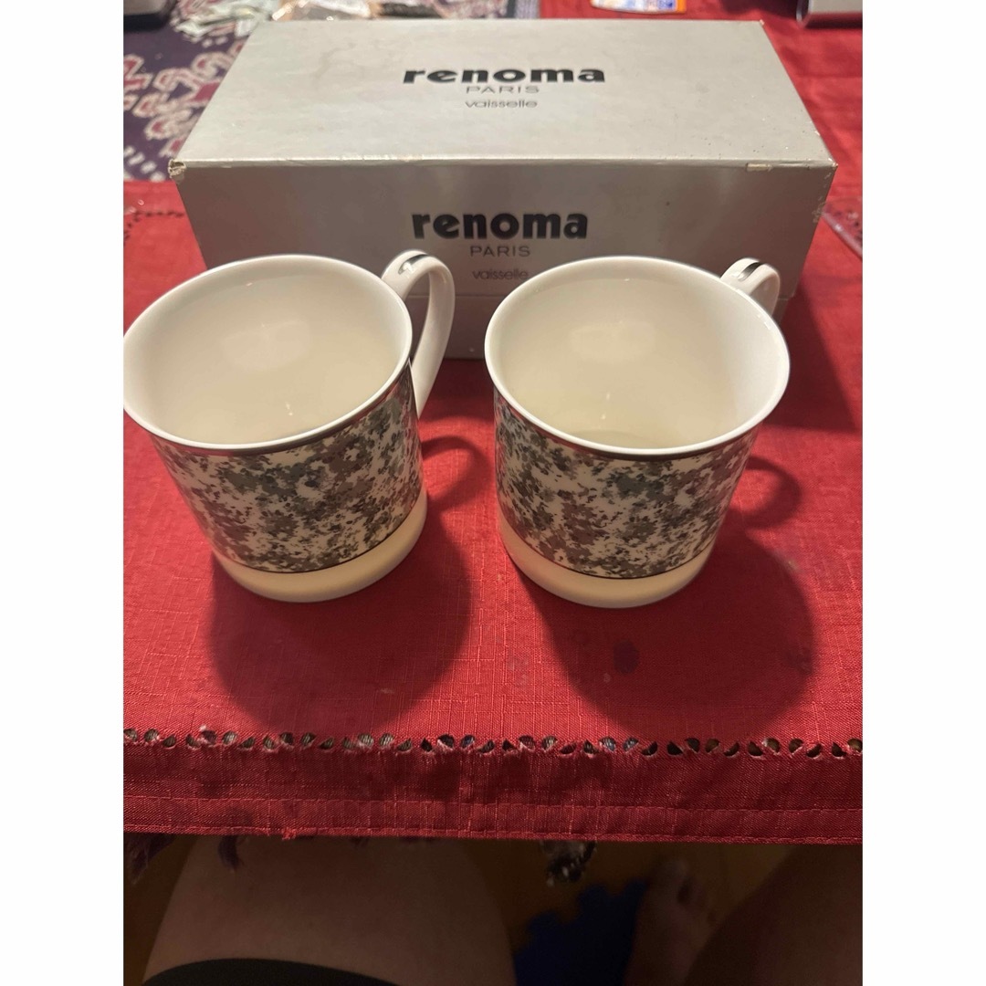 RENOMA(レノマ)のrenoma PARIS vaisselle ペアマグ インテリア/住まい/日用品のキッチン/食器(グラス/カップ)の商品写真
