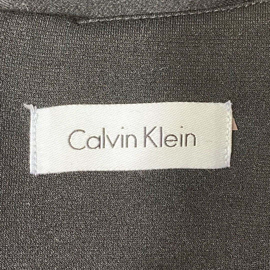 Calvin Klein(カルバンクライン)の【Calvin Klein】 ウエストドレープワンピース  ドレス レディースのワンピース(ひざ丈ワンピース)の商品写真