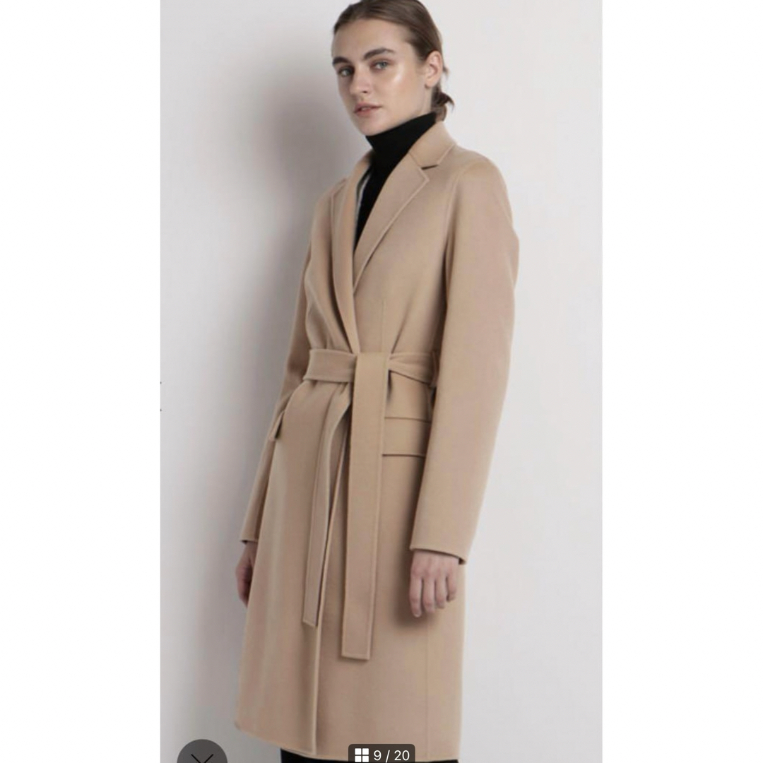 Theory luxe(セオリーリュクス)の【未使用】Theory Luxe New Divide Belt Coat B レディースのジャケット/アウター(ロングコート)の商品写真