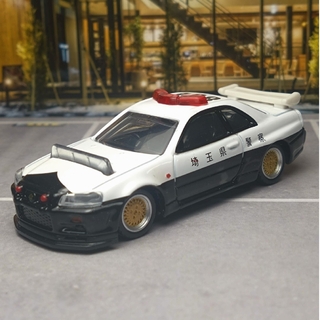 タカラトミー(Takara Tomy)のトミカ 日産スカイライン GT-R(BR34)パトロールカー(プチカスタム品)(ミニカー)