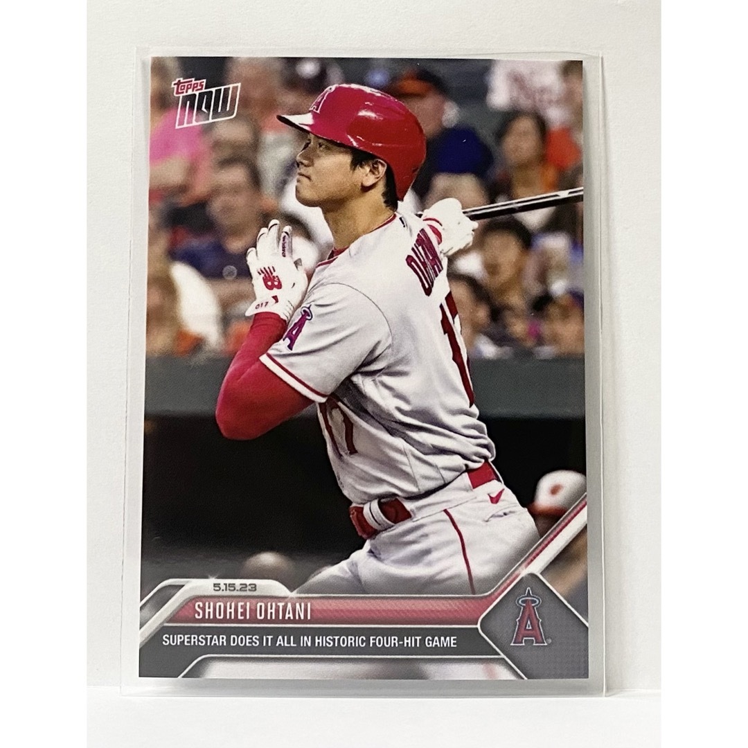 大谷翔平 2023 MLB Topps Now トップス ナウ #294の通販 by NORI｜ラクマ