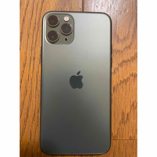 アイフォーン(iPhone)の【美品・本体のみ】iPhone11pro ミッドナイトグリーン64GB(スマートフォン本体)