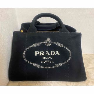 プラダ(PRADA)のPRADA M トートバッグ カナパ プラダ ブラック(トートバッグ)