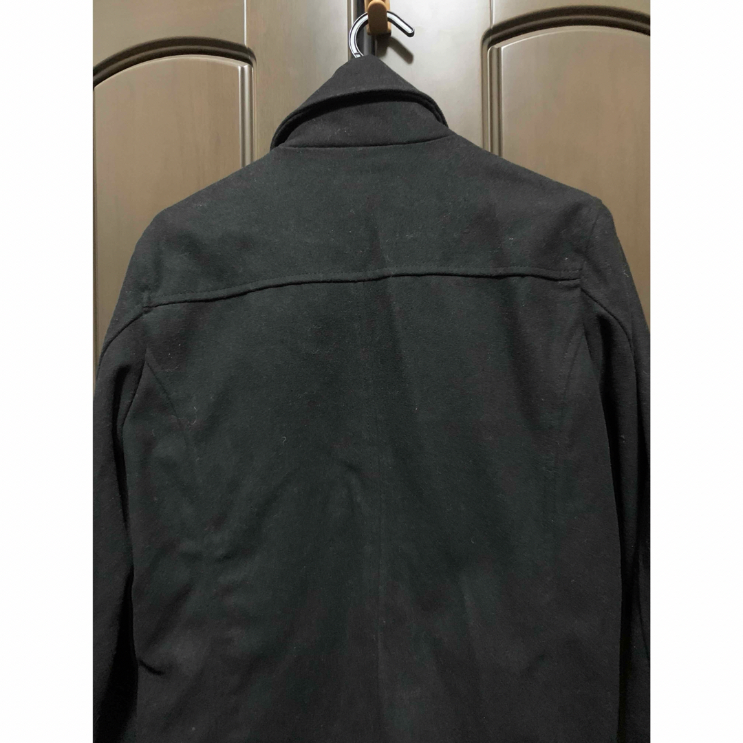 黒ピーコート メンズのジャケット/アウター(ピーコート)の商品写真