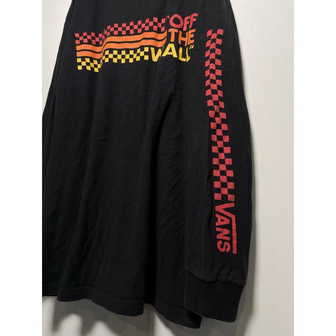 VANS(ヴァンズ)のVANS バンズ メキシコ製 Lサイズ ロンT 袖プリント メンズのトップス(Tシャツ/カットソー(七分/長袖))の商品写真